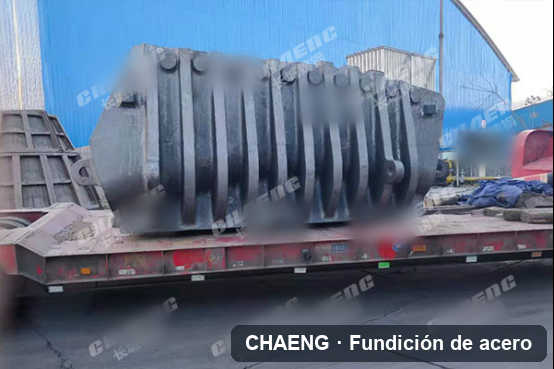 Fundición de acero de silla principal CHAENG para puente colgante lista para envío